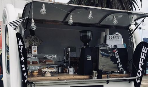 Coffee cart coffee machine